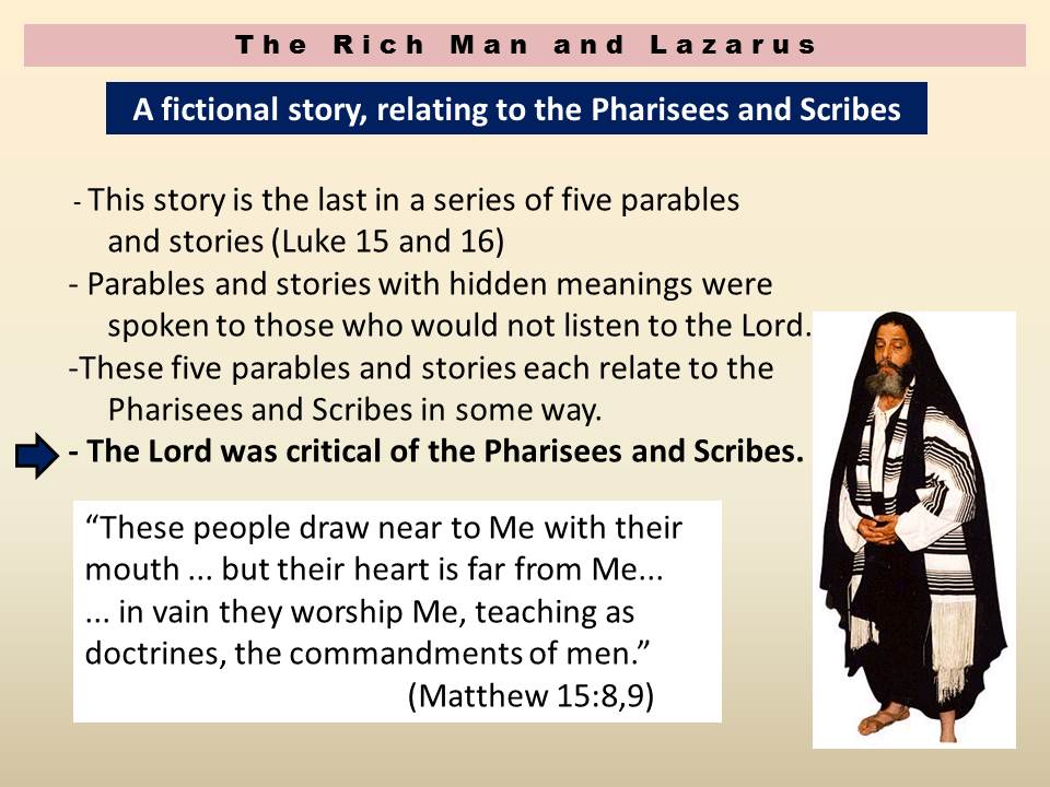 14 The Rich Man and Lazarus - Deity and Humanity